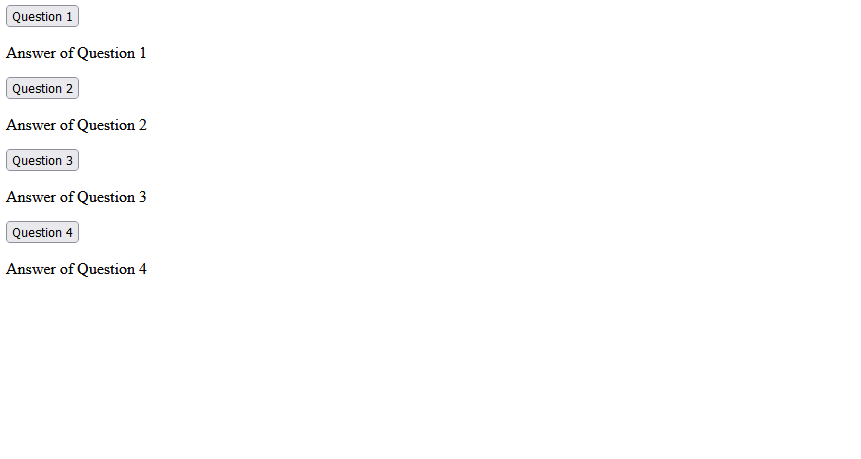 output of html in browser