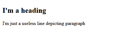 heading-and-paragraph